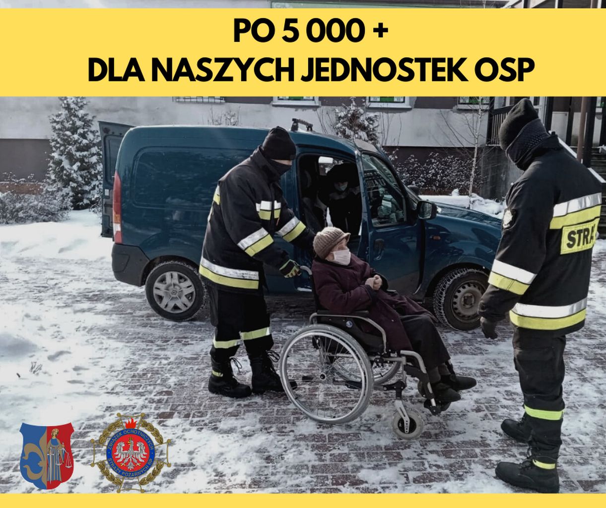 Druhowie wożą seniorów na szczepienia