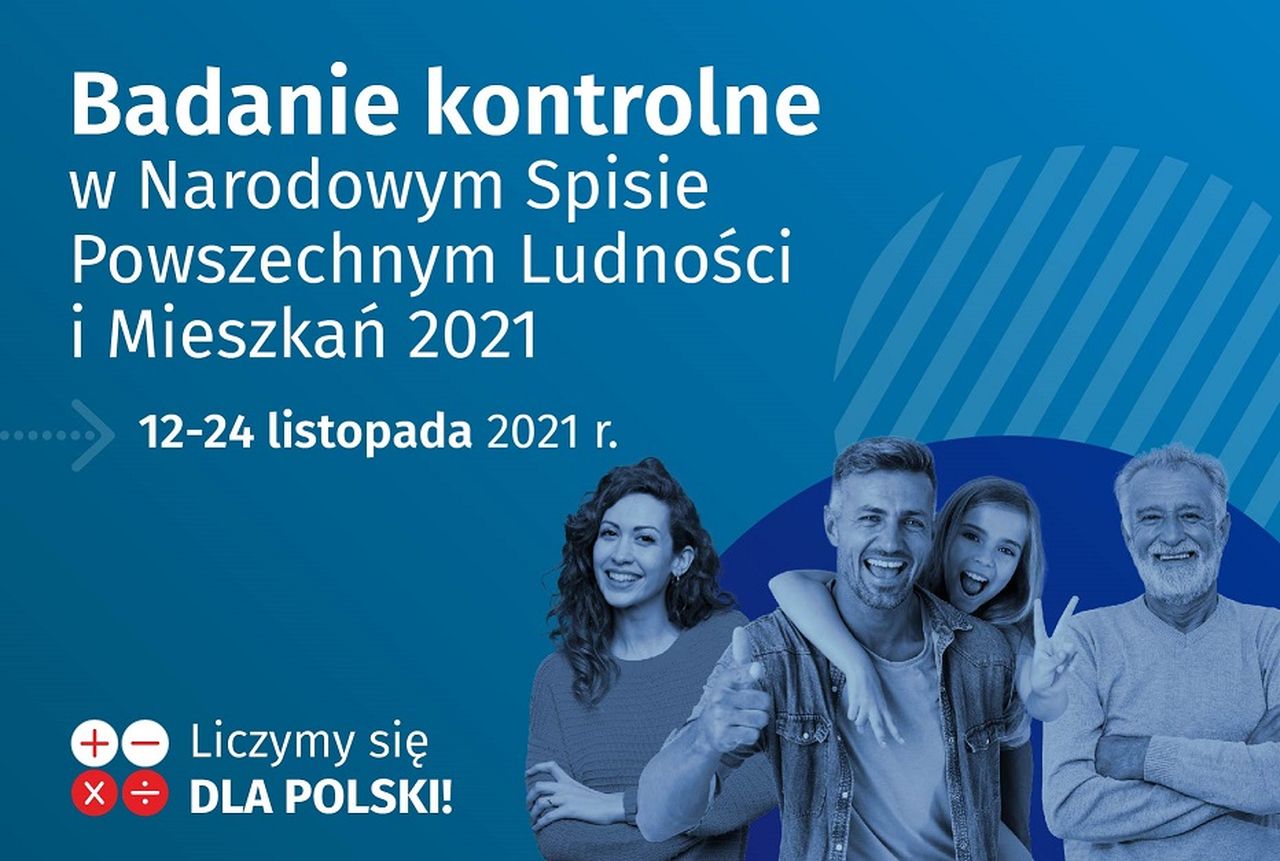 badanie kontrolne w Narodowym Spisie Powszechnym Ludności i Mieszkań 2021 