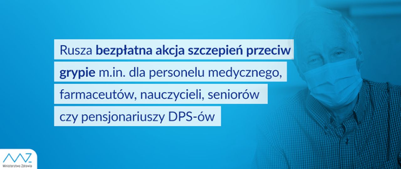 rusza bezpłatna akcja szczepień przeciw grypie