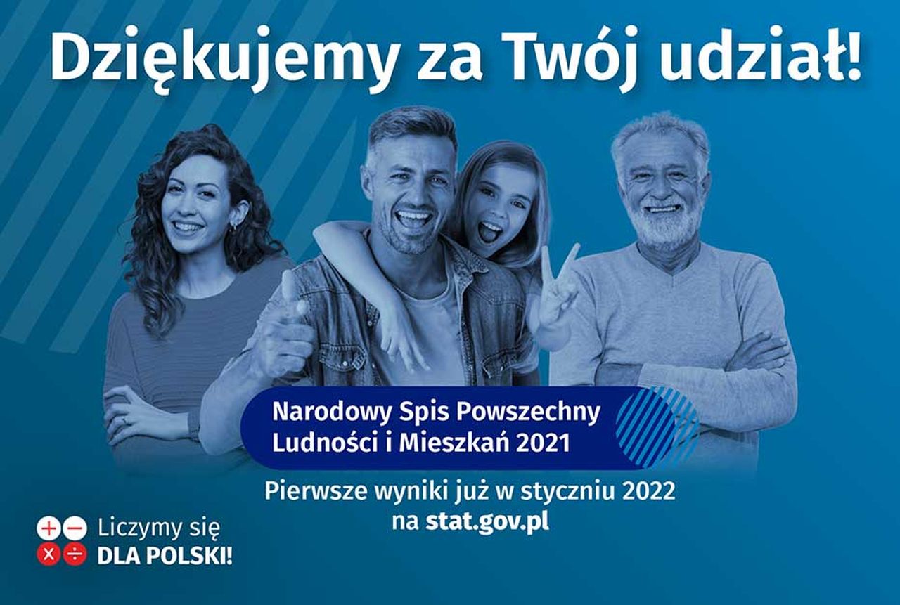 dziękujemy za Twój udział w spisie