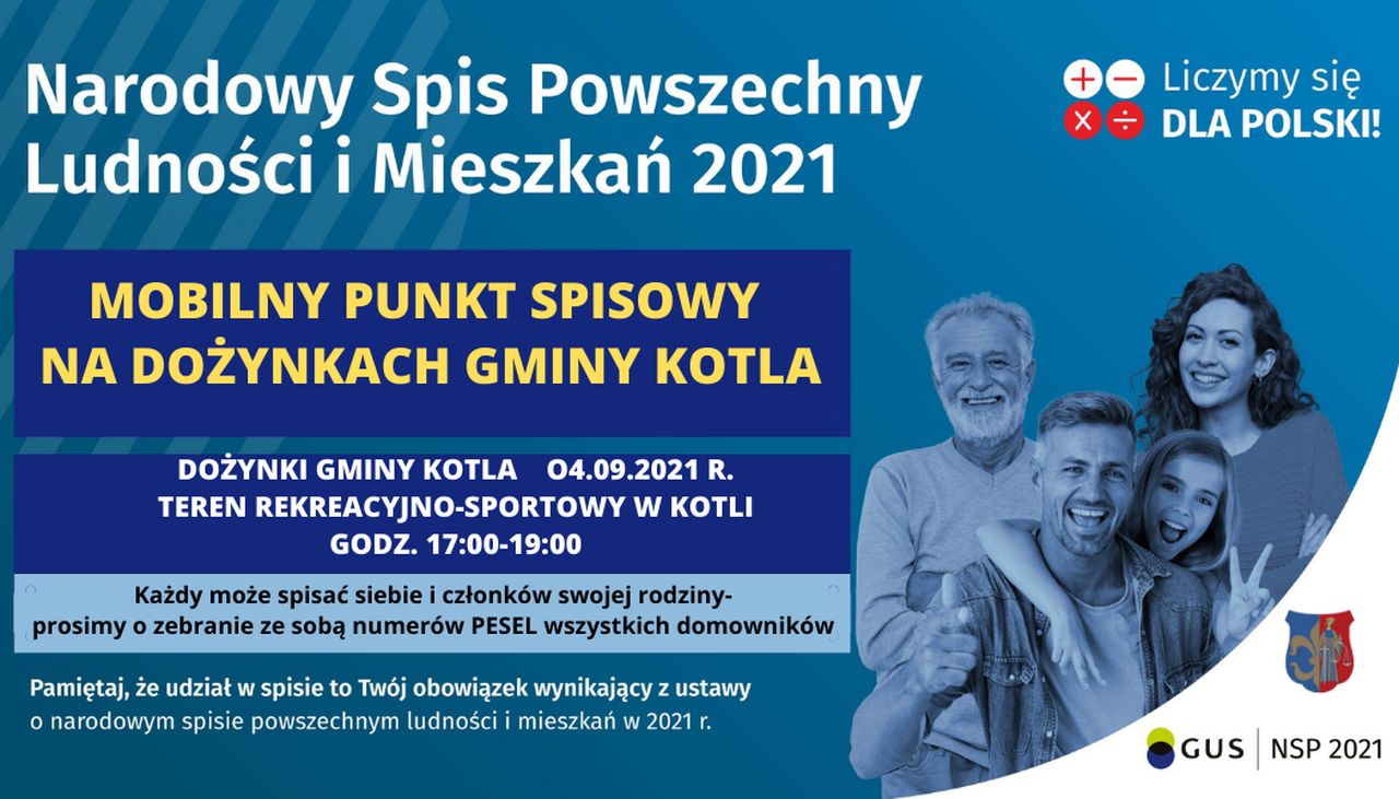 ulotka narodowy spis powszechny ludności i mieszkań 2021