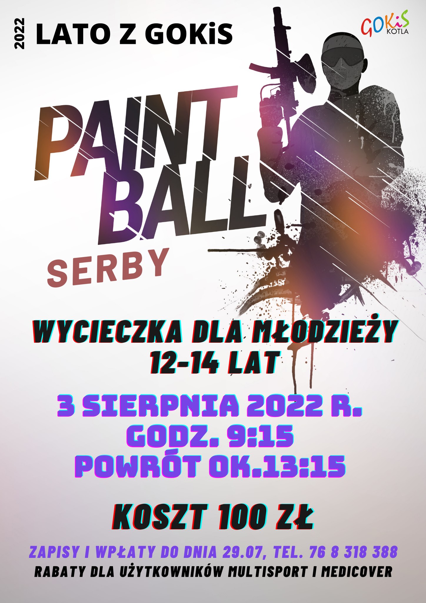 paintball plakat