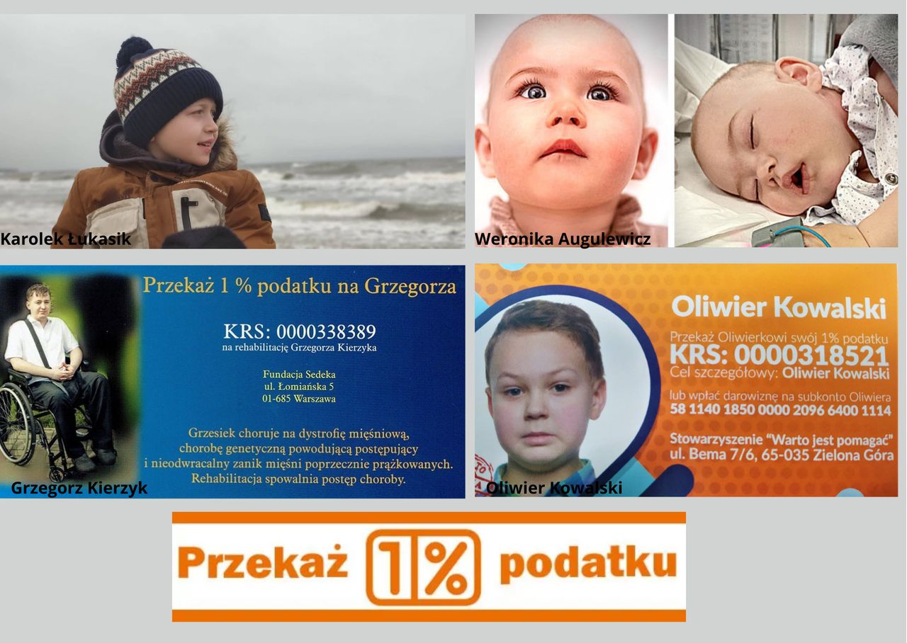 przekaż jeden procent