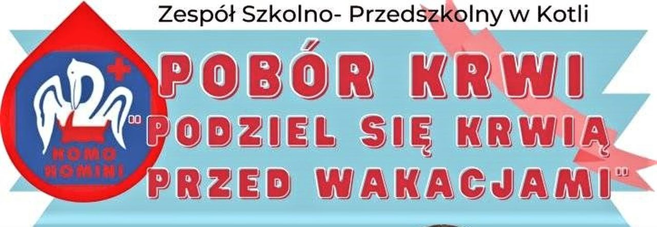 plakat pobór krwi