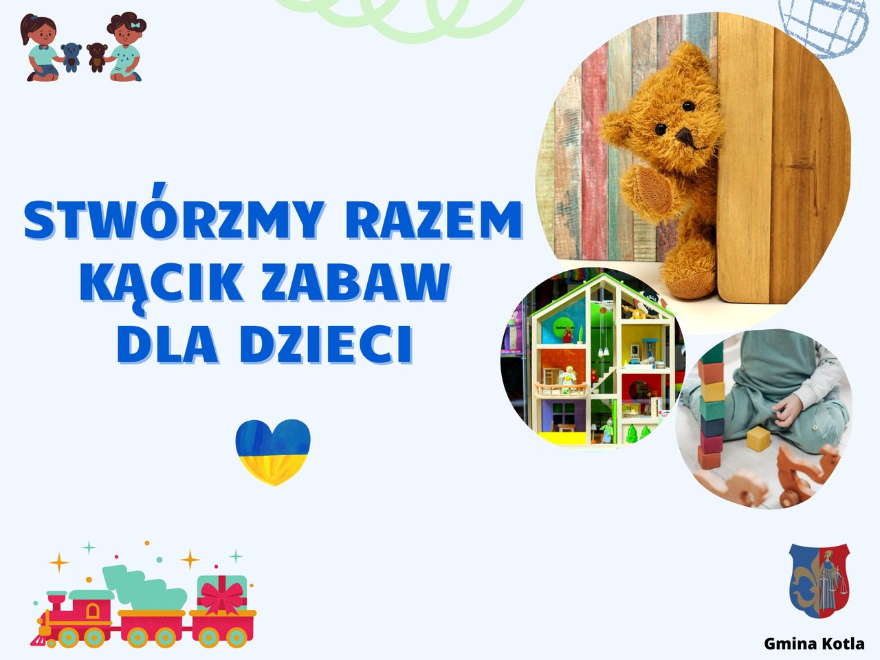 stwórzmy razem kącik zabaw dla dzieci