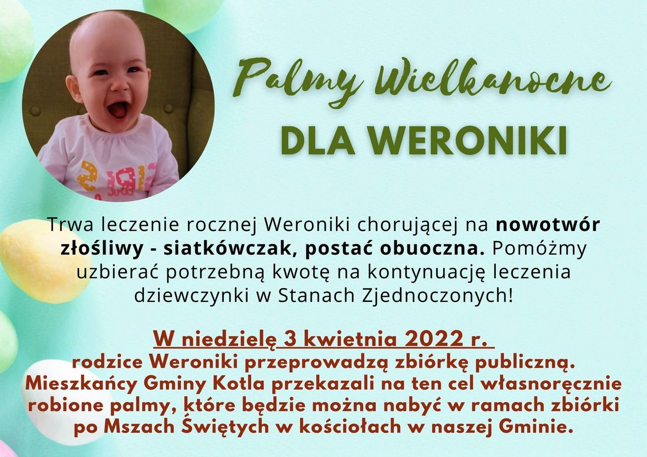 palmy wielkanocne dla Weroniki