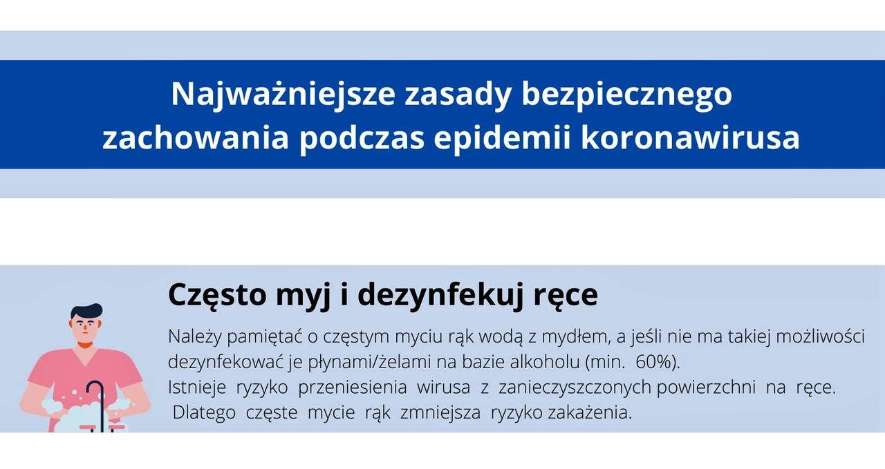 zasady podczas epidemii