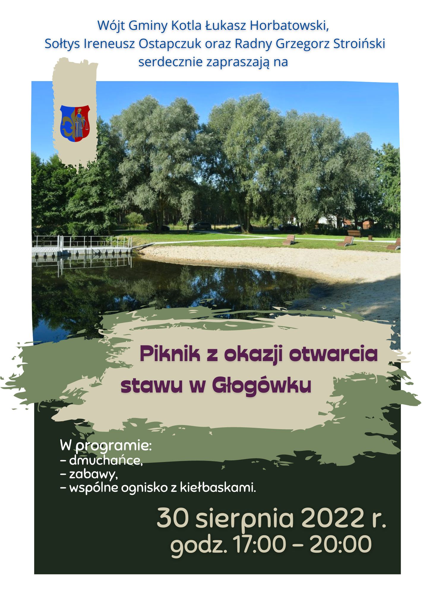 plakat piknik w Głogówku