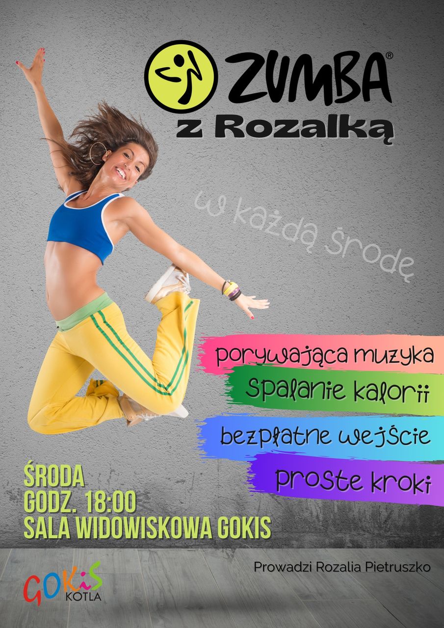 plakat zumba