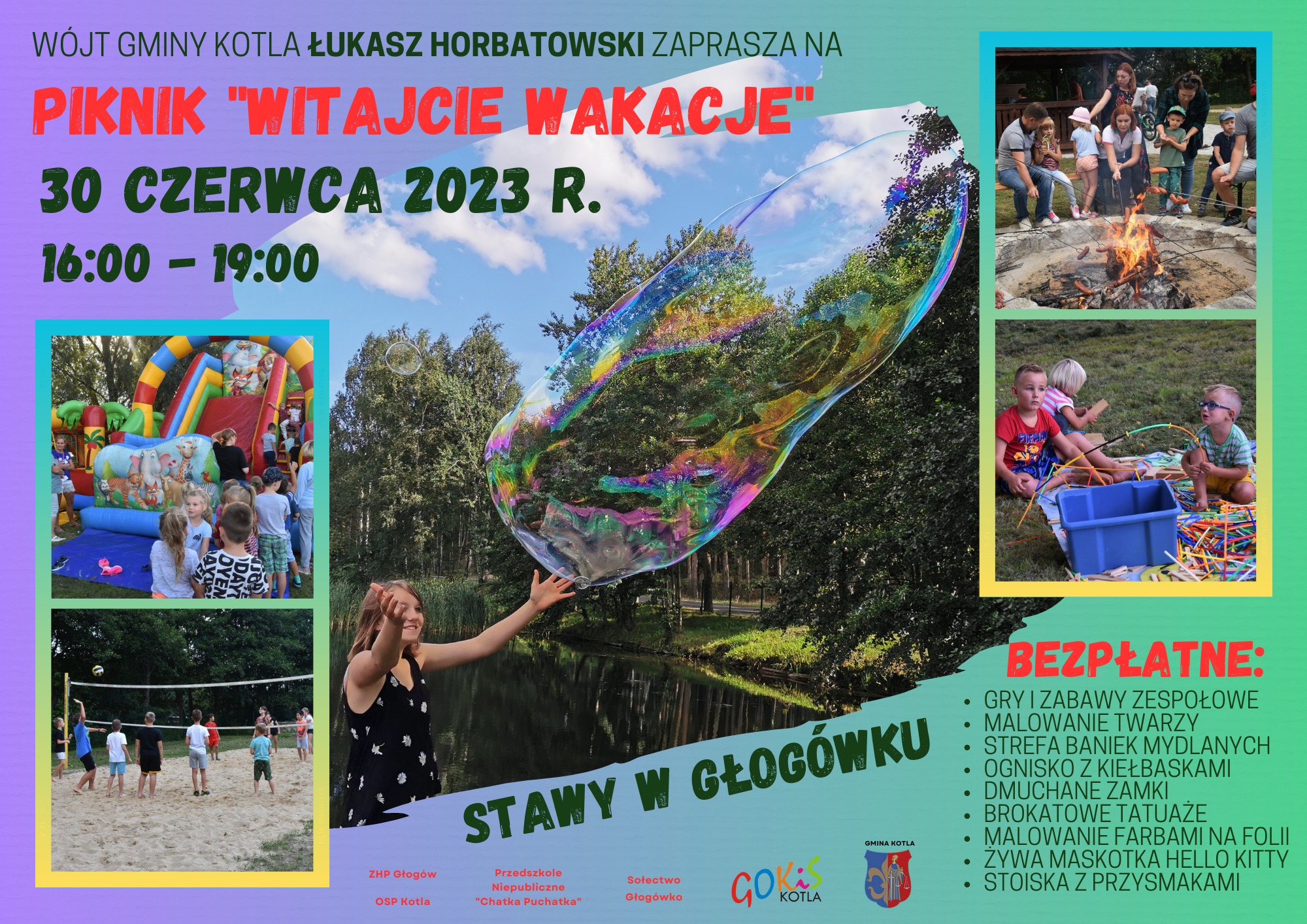 plakat piknik w Głogówku