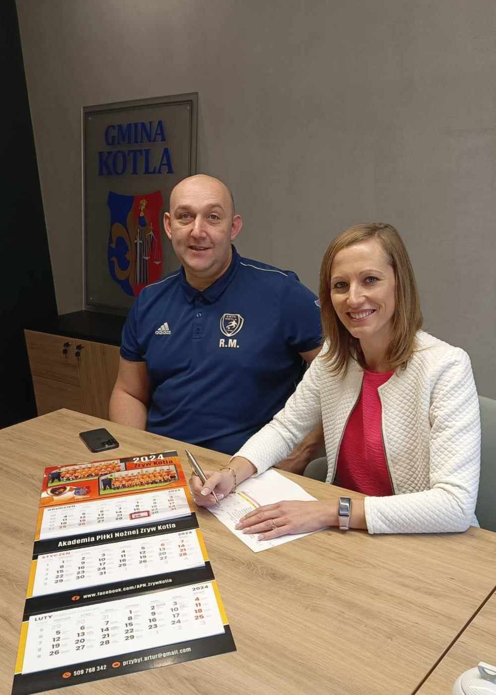 prezes glks zryw i p.o. wójta gminy kotla