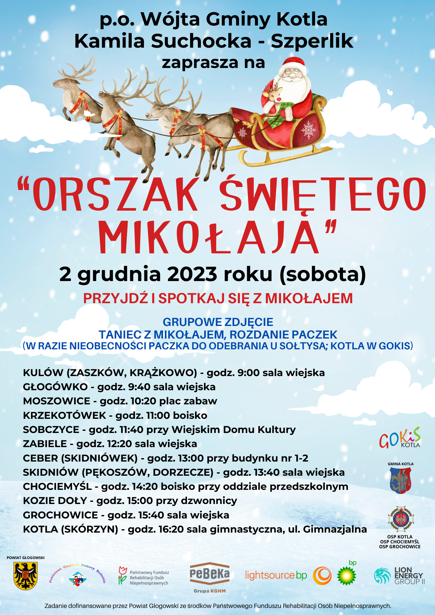 plakat Mikołaj