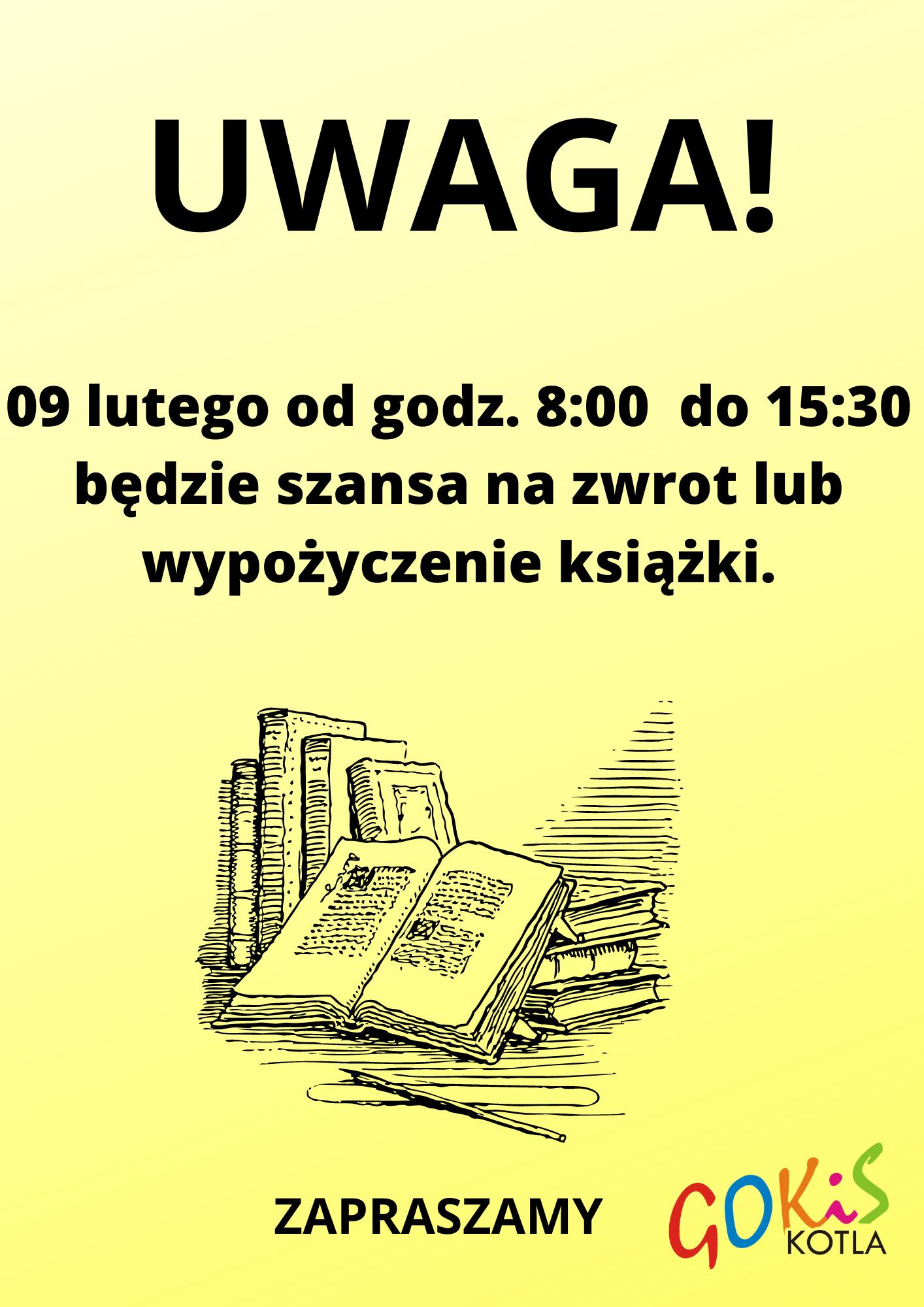 plakat biblioteka
