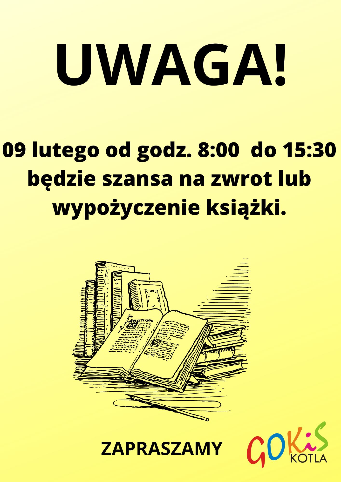 plakat biblioteka