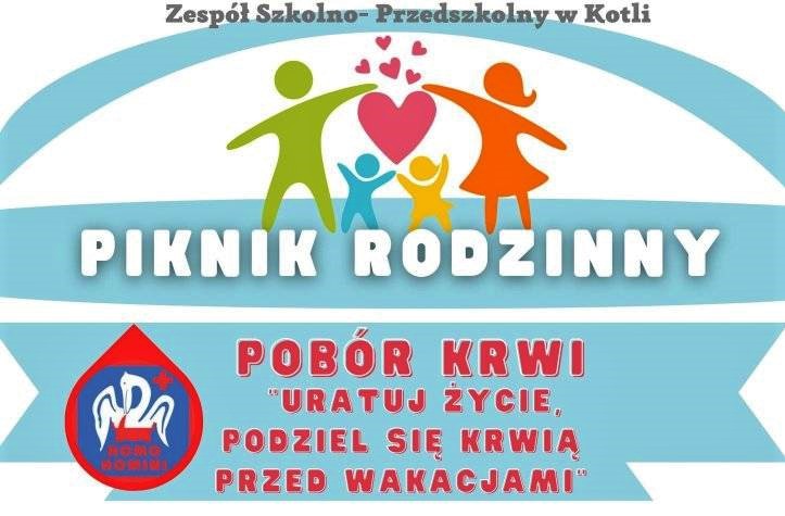 plakat piknik rodzinny