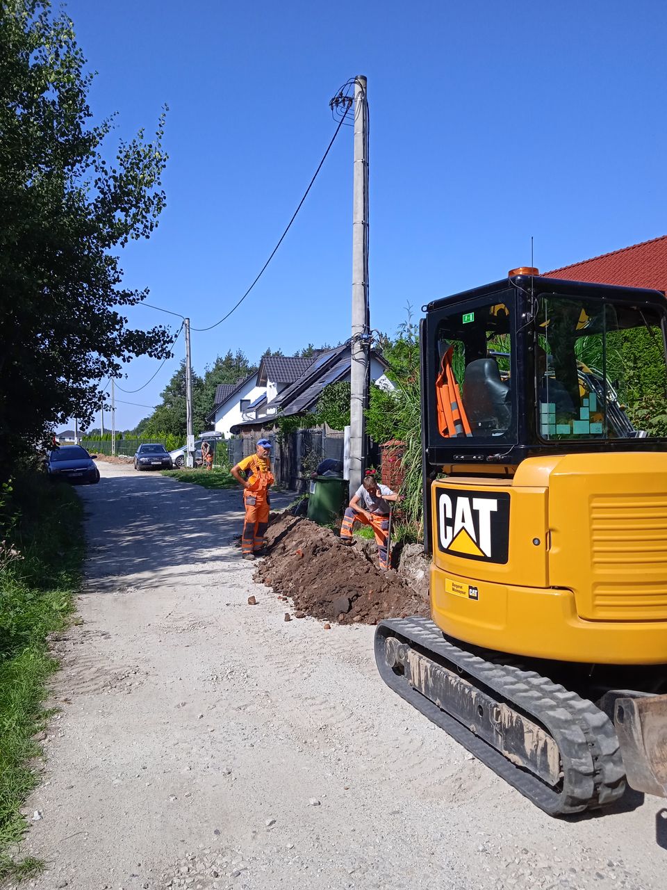 prace budowlane w Krzekotówku