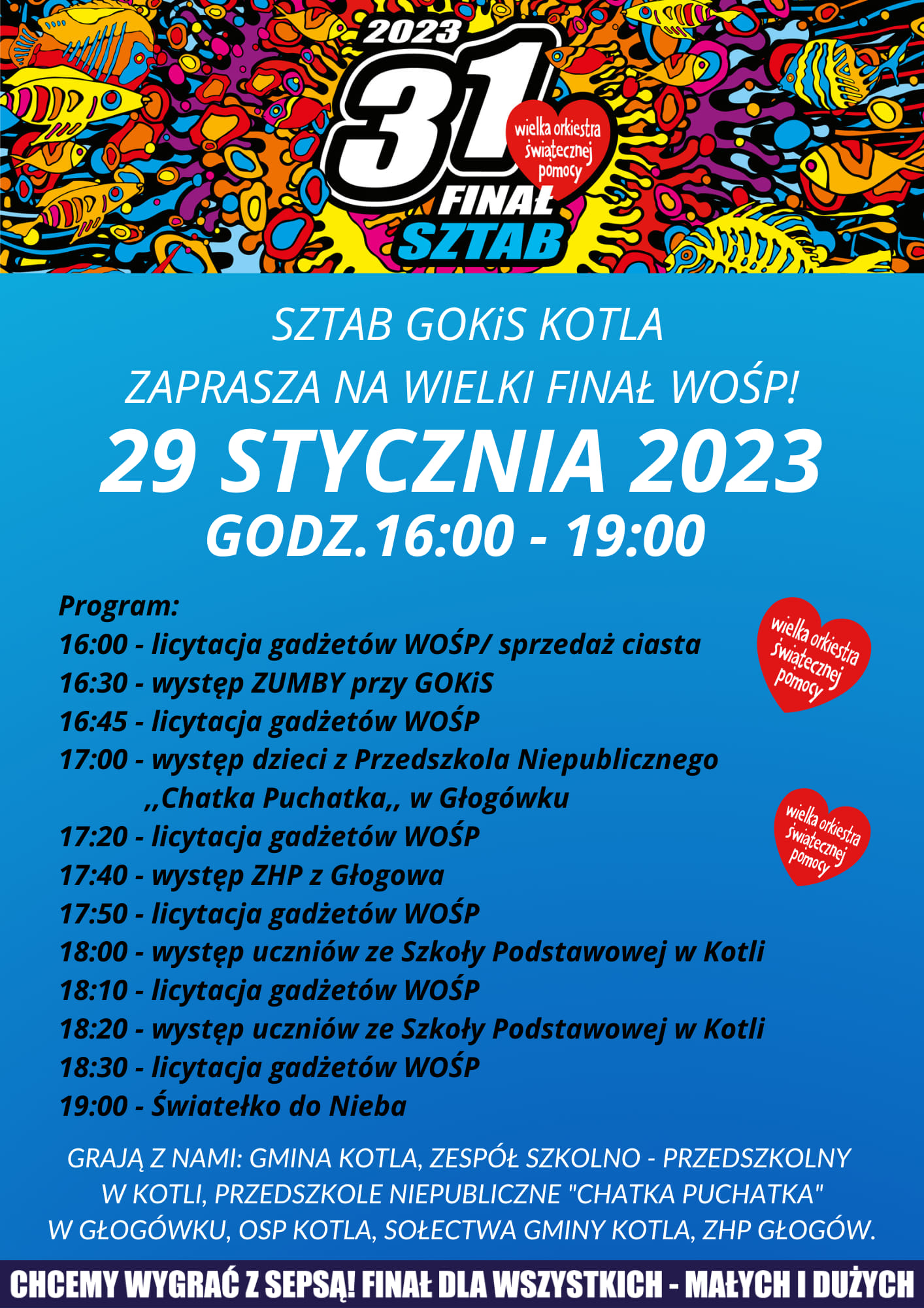 plakat WOŚP