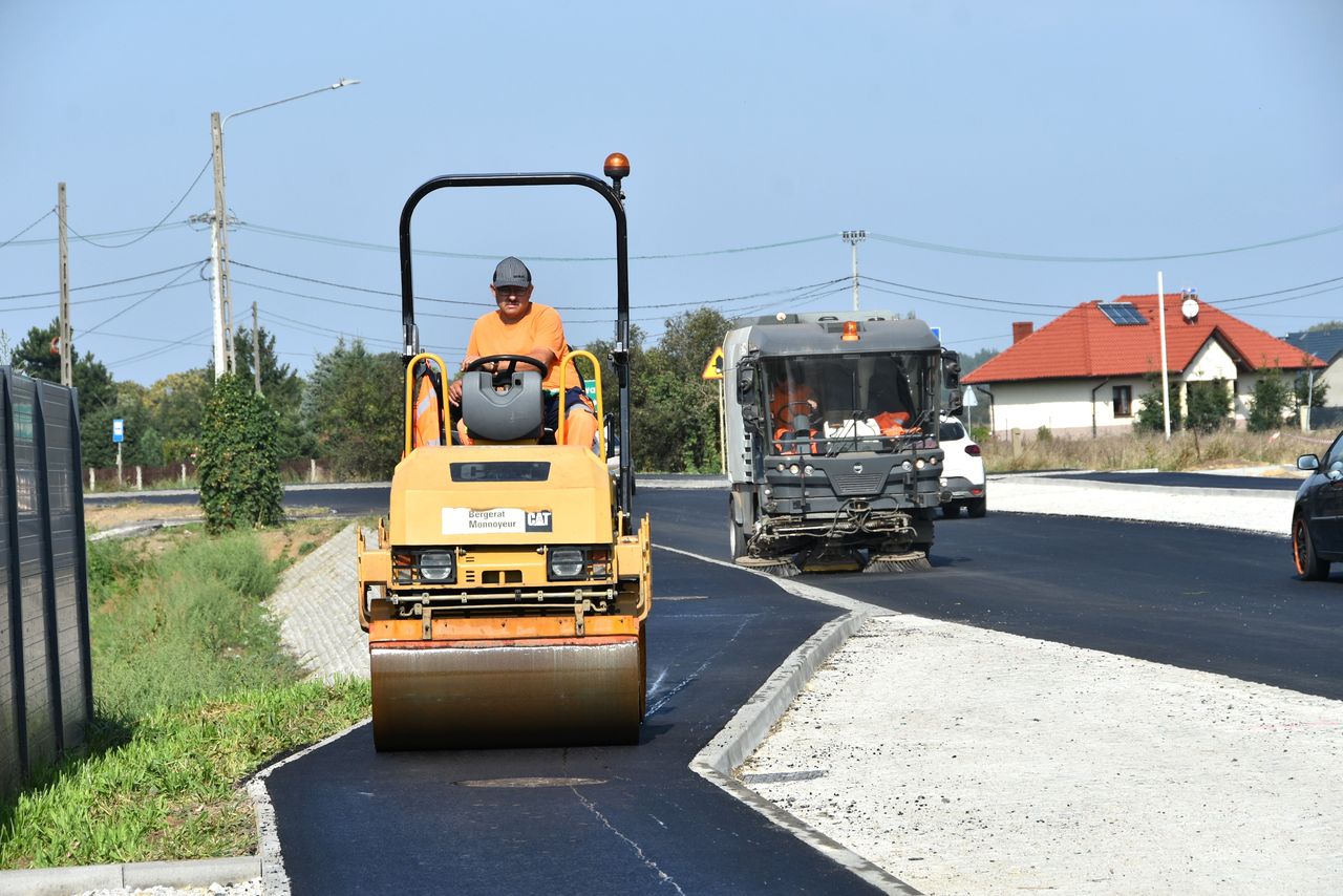 chodnik w Sobczycach