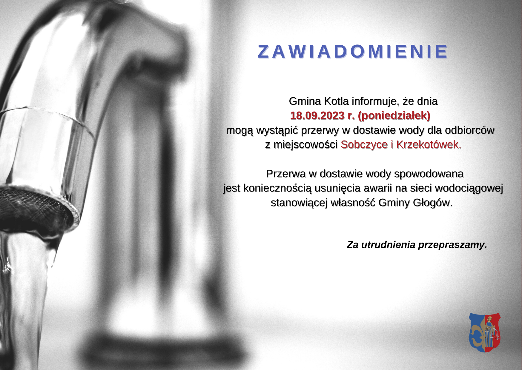 zawiadomienie