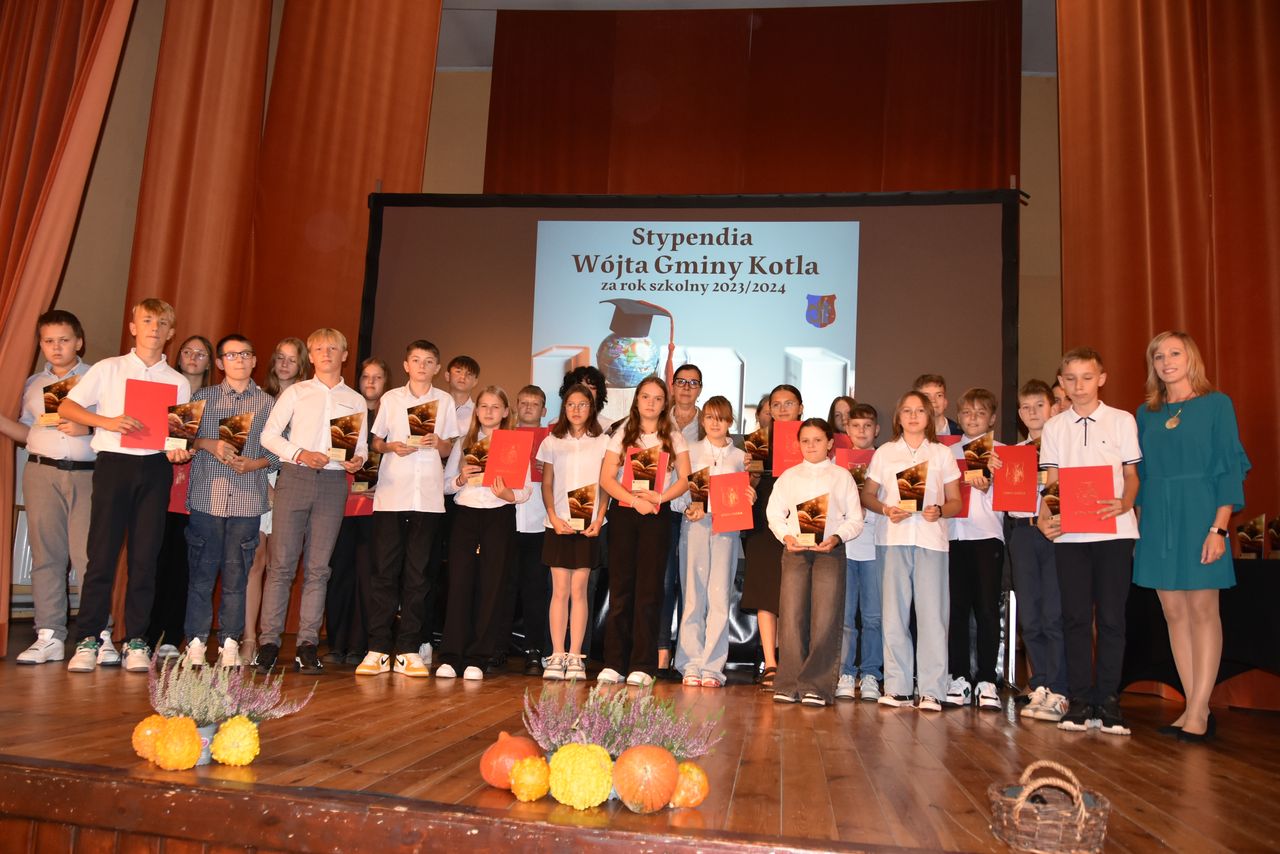 Stypendia Wójta Gminy Kotla
