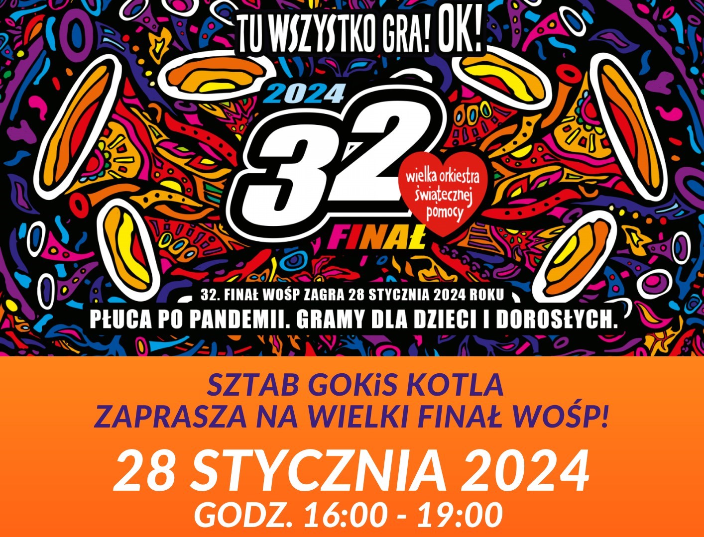 plakat WOŚP