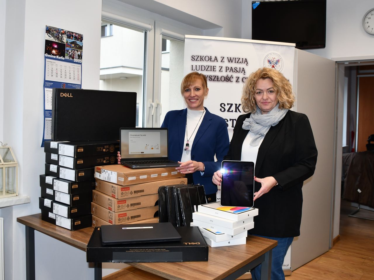 NOWY SPRZĘT KOMPUTEROWY DLA SZKOŁY PODSTAWOWEJ 