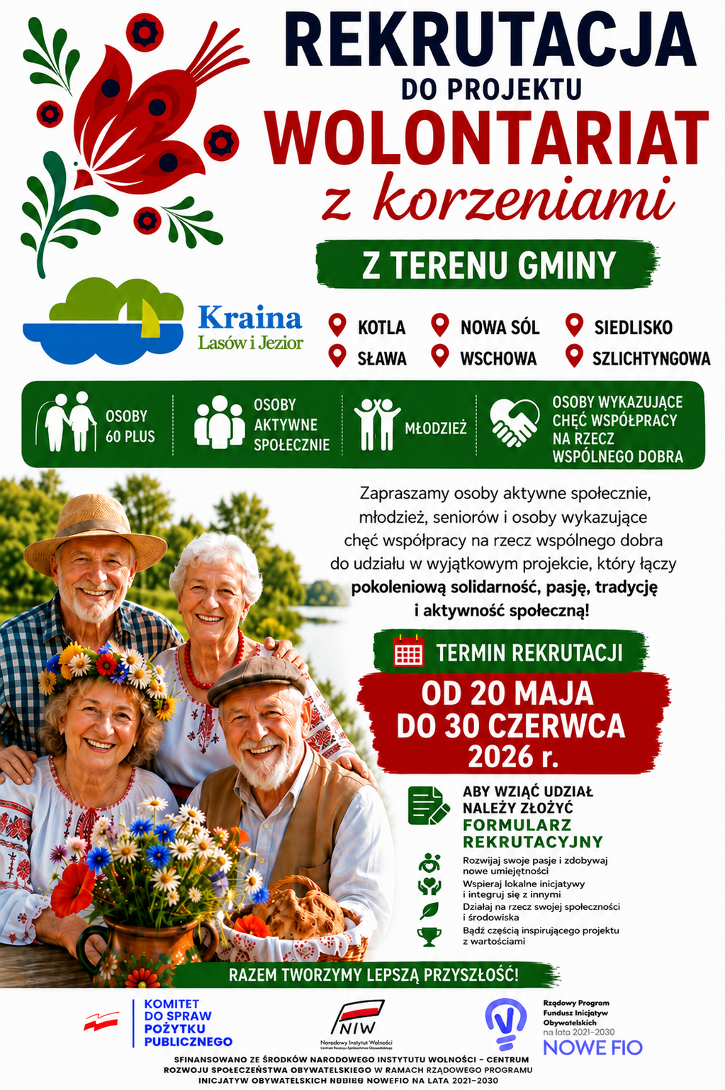 PROJEKT "WOLONTARIAT Z KORZENIAMI"