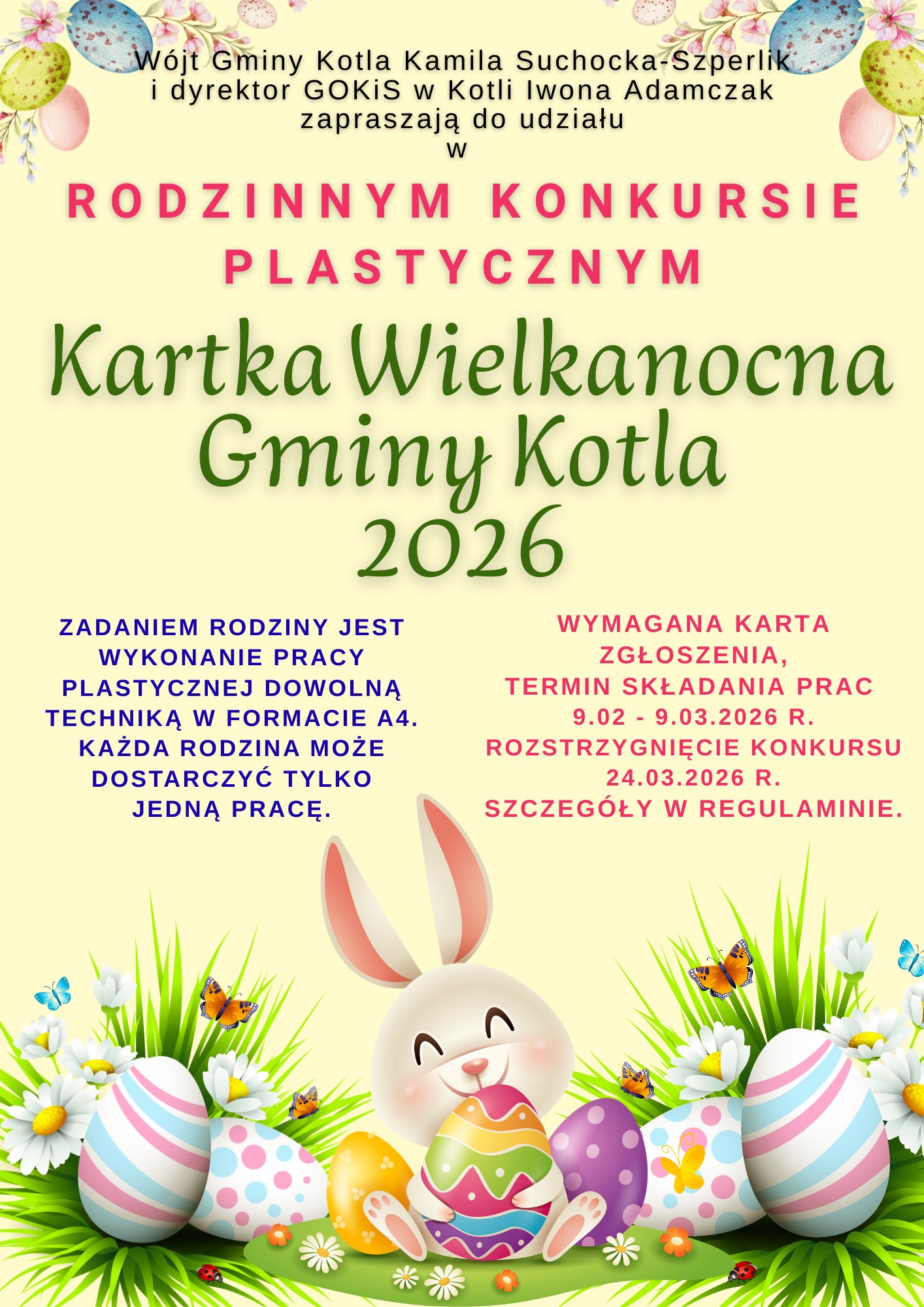 KARTKA WIELKANOCNA 2026