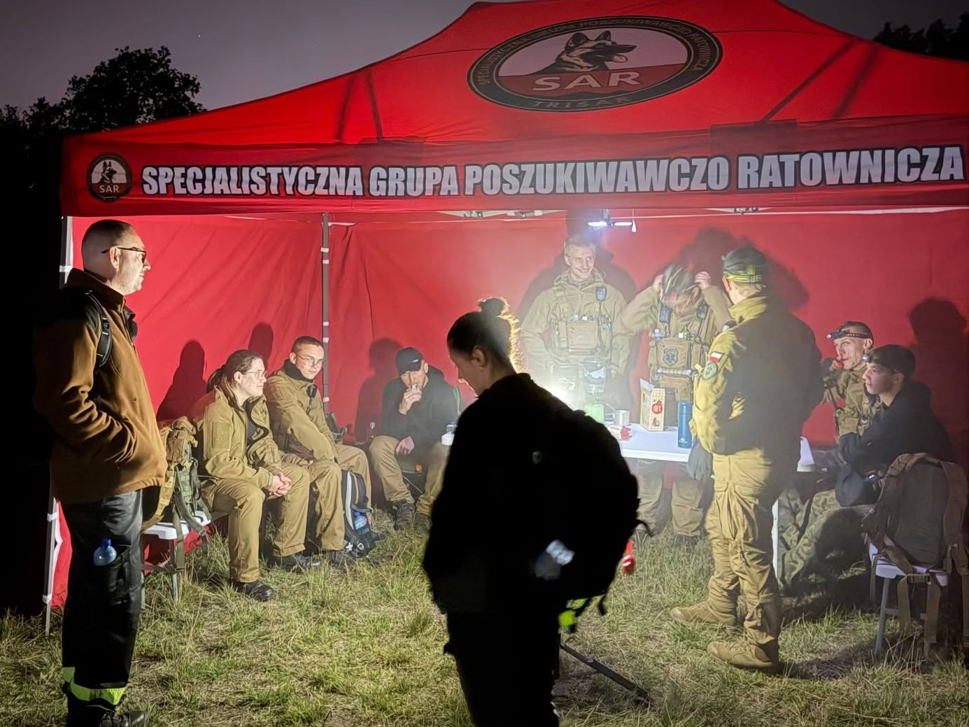 Trening poszukiwawczo-ratowniczy
