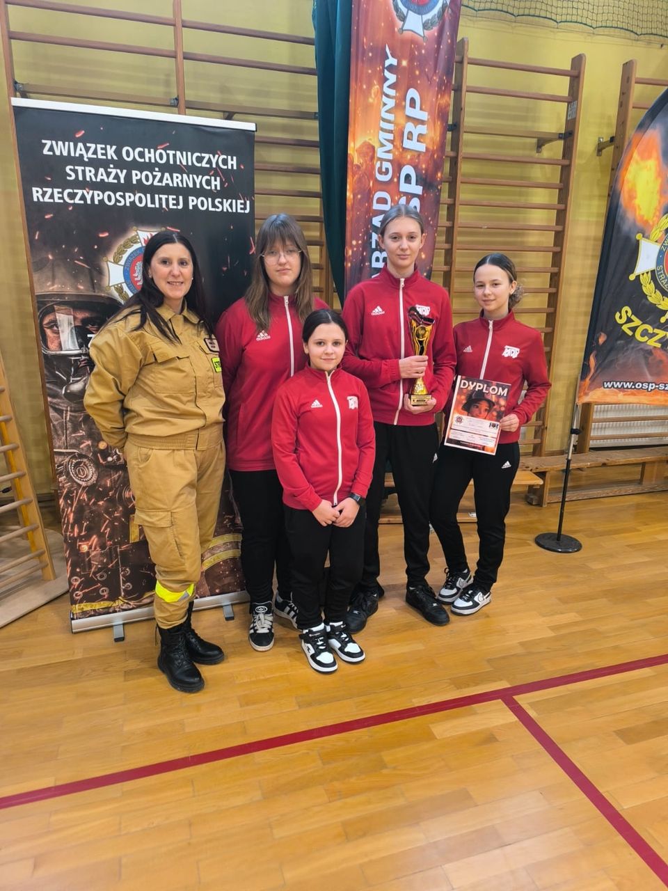 4 MIEJSCE MDP CHOCIEMYŚL NA ZAWODACH W PRZEDMOŚCIU