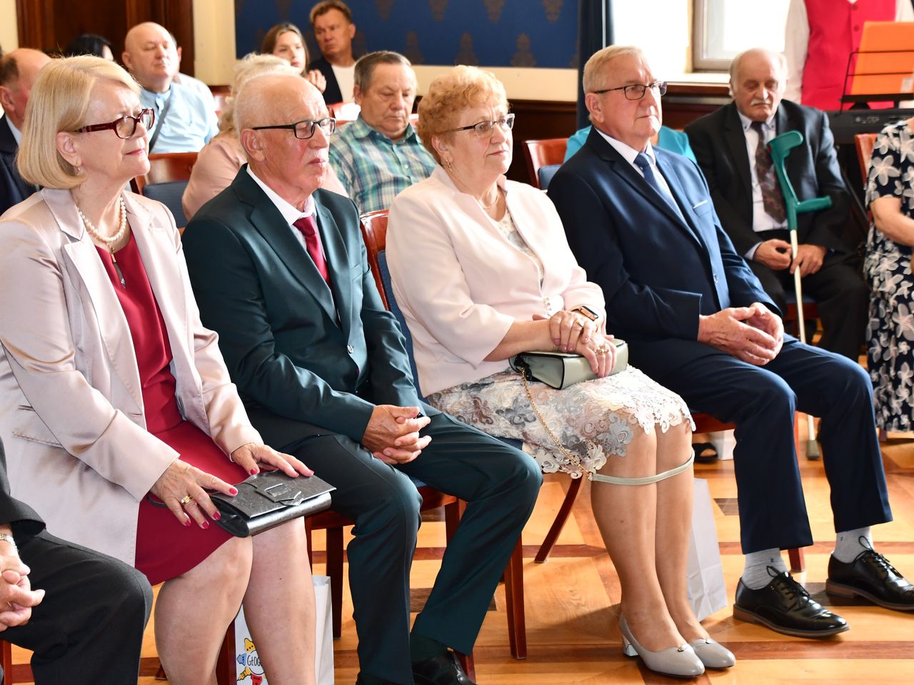 ZŁOTE GODY – JUBILEUSZ 50-LECIA MAŁŻEŃSTWA PAŃSTWA HORBATOWSKICH I PAŃSTWA ROJEK