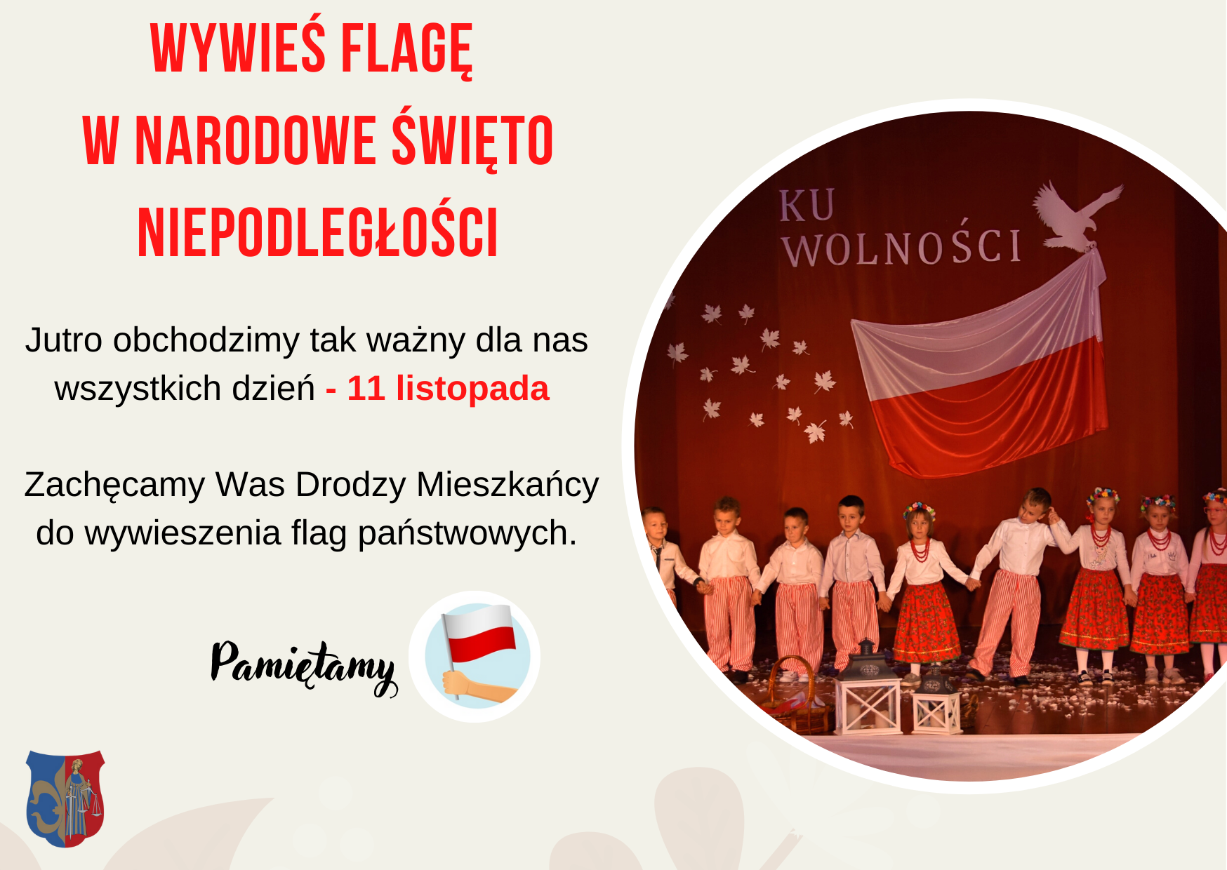 wywieś flagę