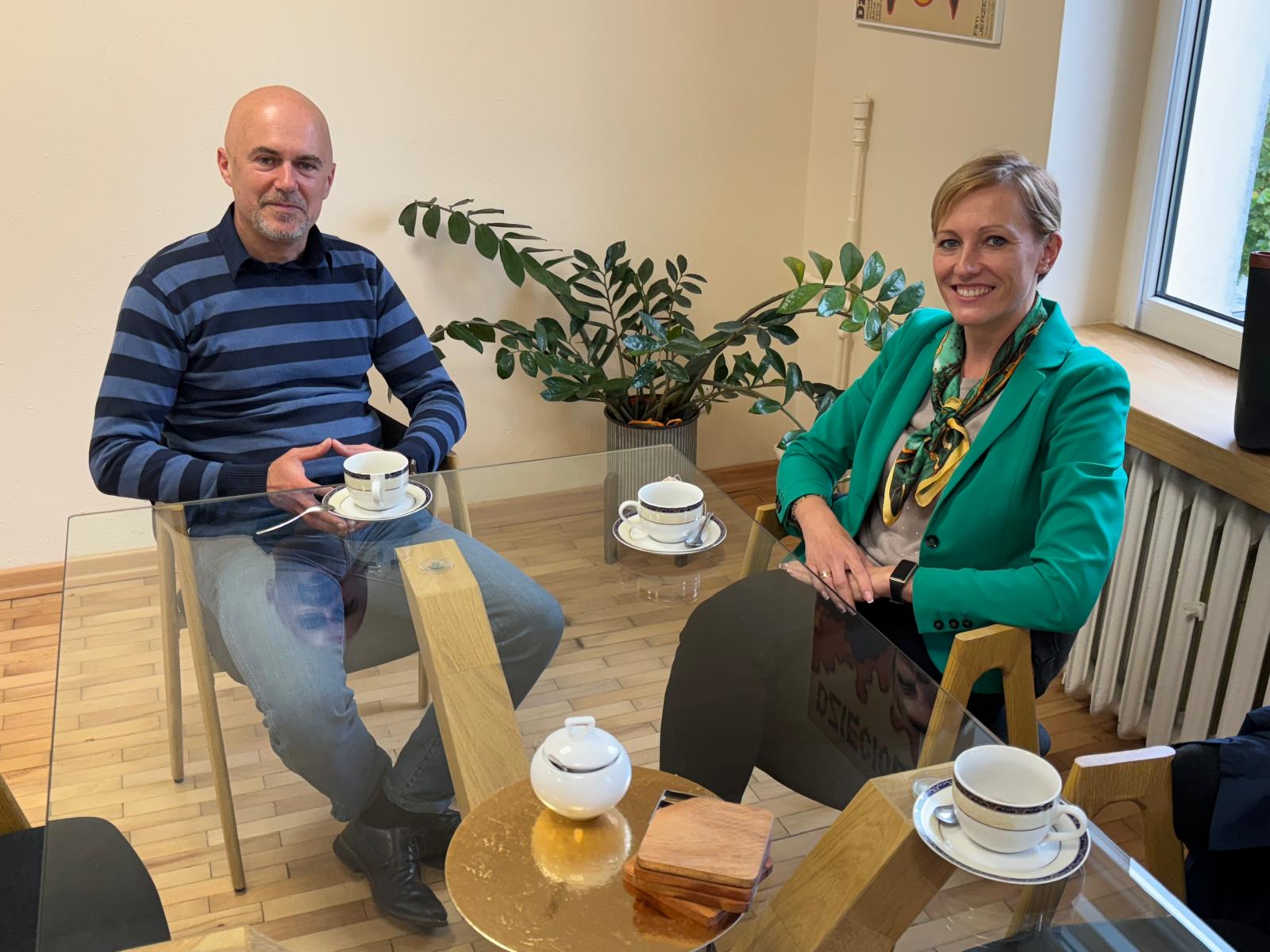 DELEGACJA GMINY KOTLA Z WIZYTĄ W GMINIE SIEDLISKO